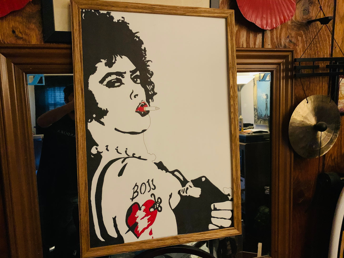 Frank-N-Furter from “The Rocky Picture Horror Show. Painting 1 of 1