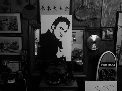 Quentin Tarantino painting. 1 of 1