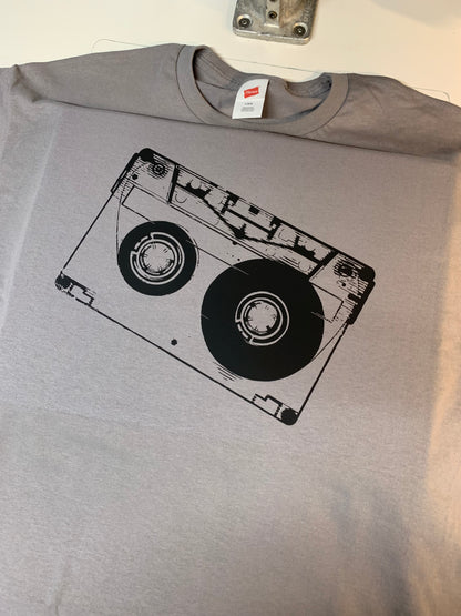 Classic Cassette Tape graphic T-shirt