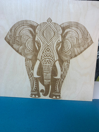 Intricate Elephant Wall decor