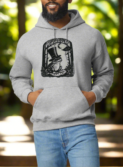 Pendleton the Frog Graphic Hoodie Design