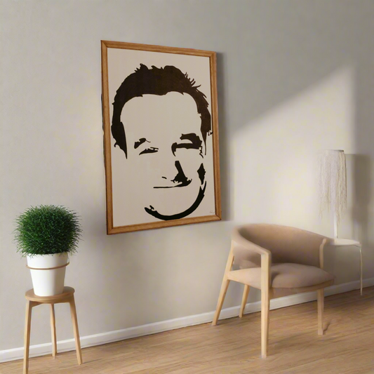 Robin Williams painting. 1 of 1