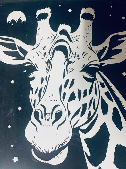 Giraffe in space