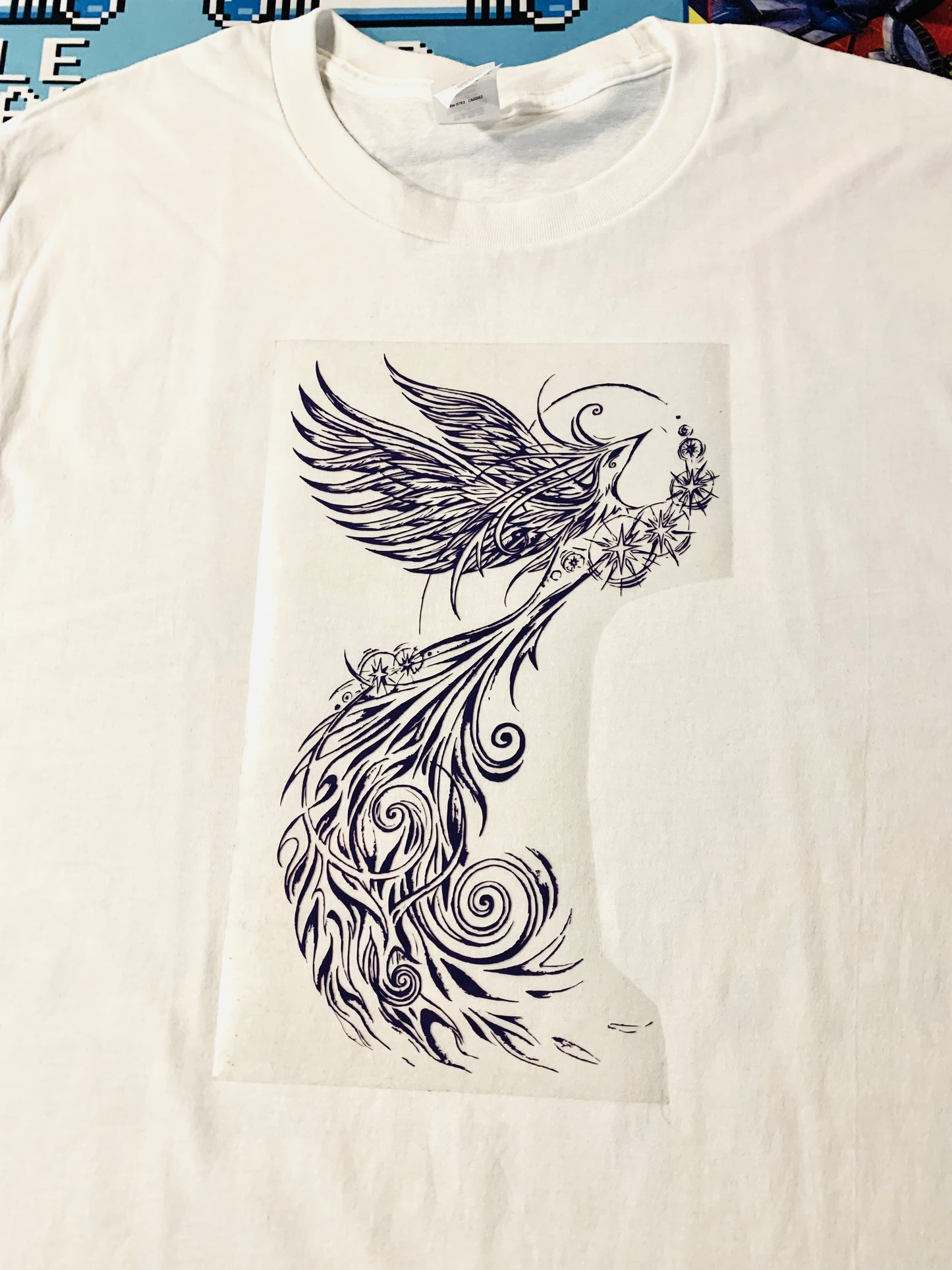 Rising from the Ashes Phoenix design