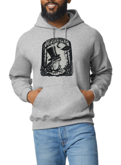 Pendleton the Frog Graphic Hoodie Design