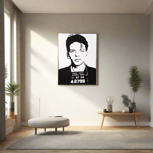 Frank Sinatra Mugshot Painting 1 of 1