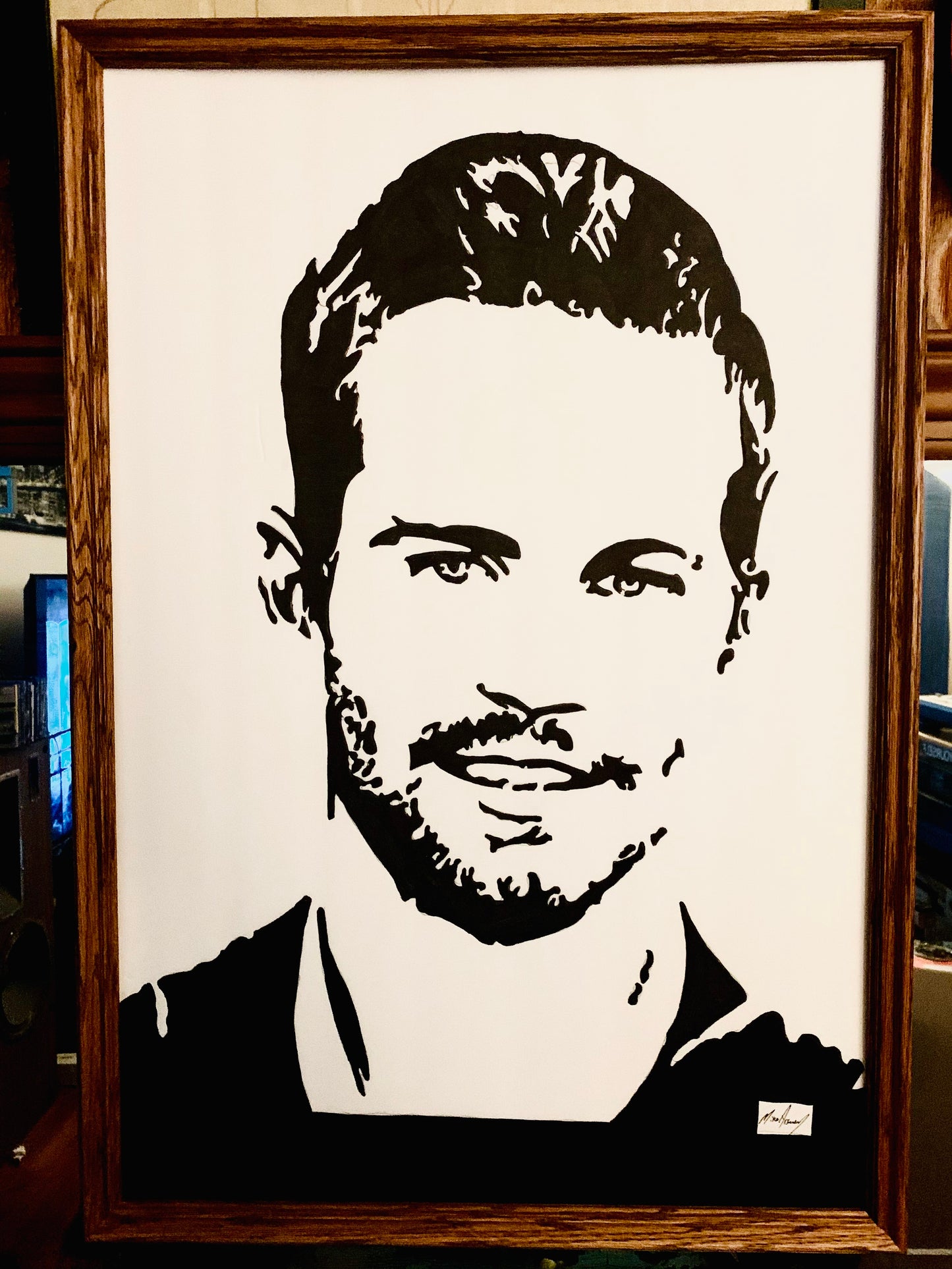 Paul Walker Painting. 1 of 1