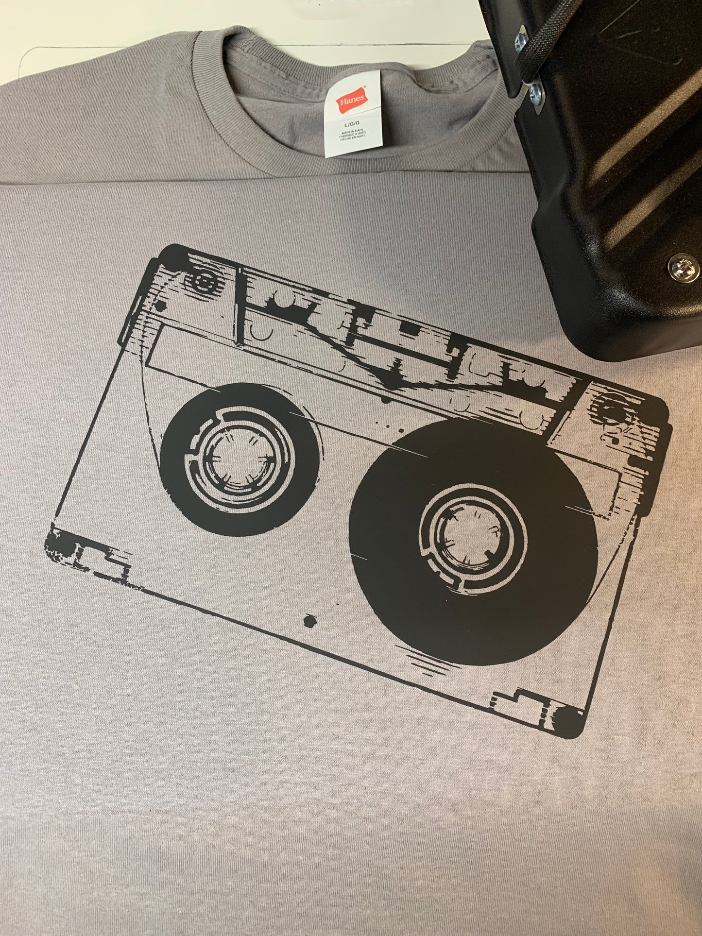 Classic Cassette Tape graphic T-shirt