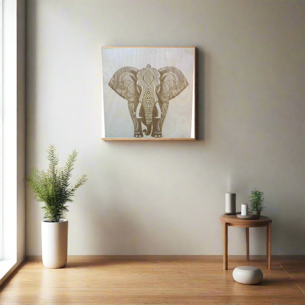 Intricate Elephant Wall decor