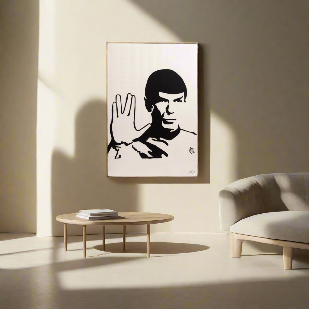 Spock,  Star Trek Painting 1 of 1