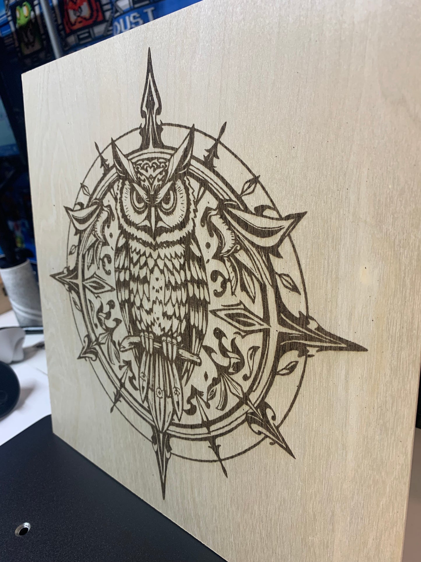 “Inner Wanderer” laser Engraved Wall Decor