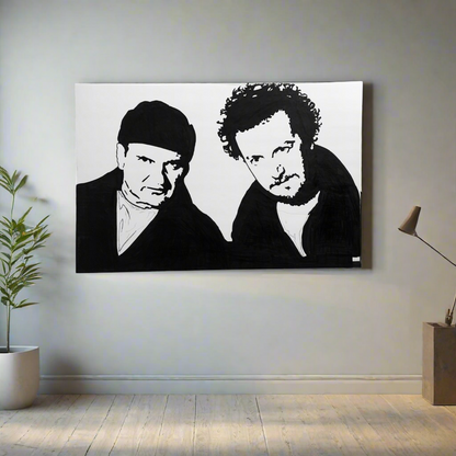 The Wet Bandits from Home Alone painting. 1 of 1