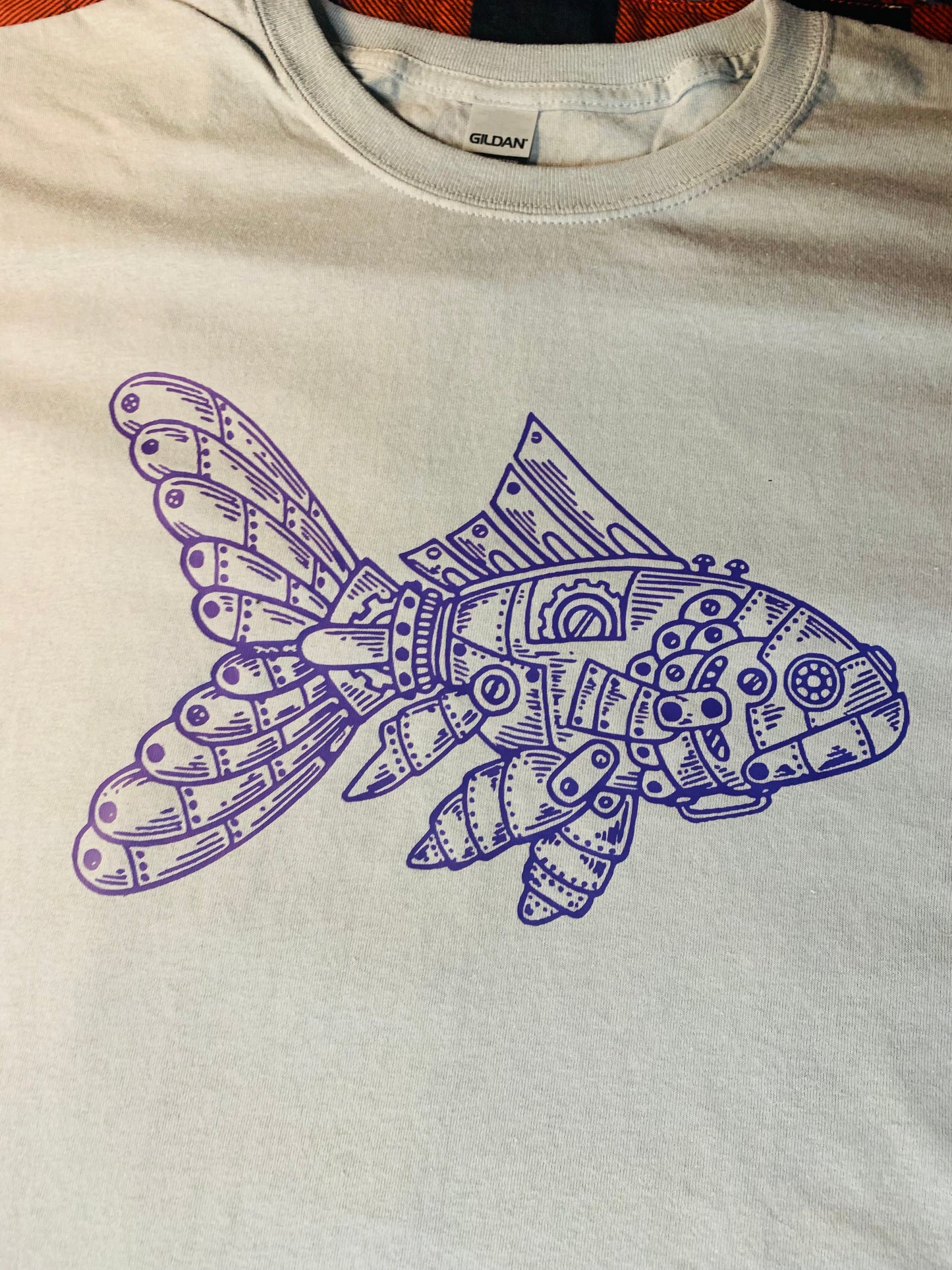 Steampunk Fish Graphic T-shirt