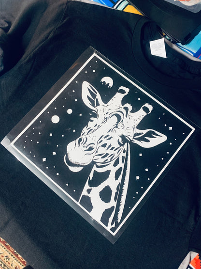 Giraffe in space