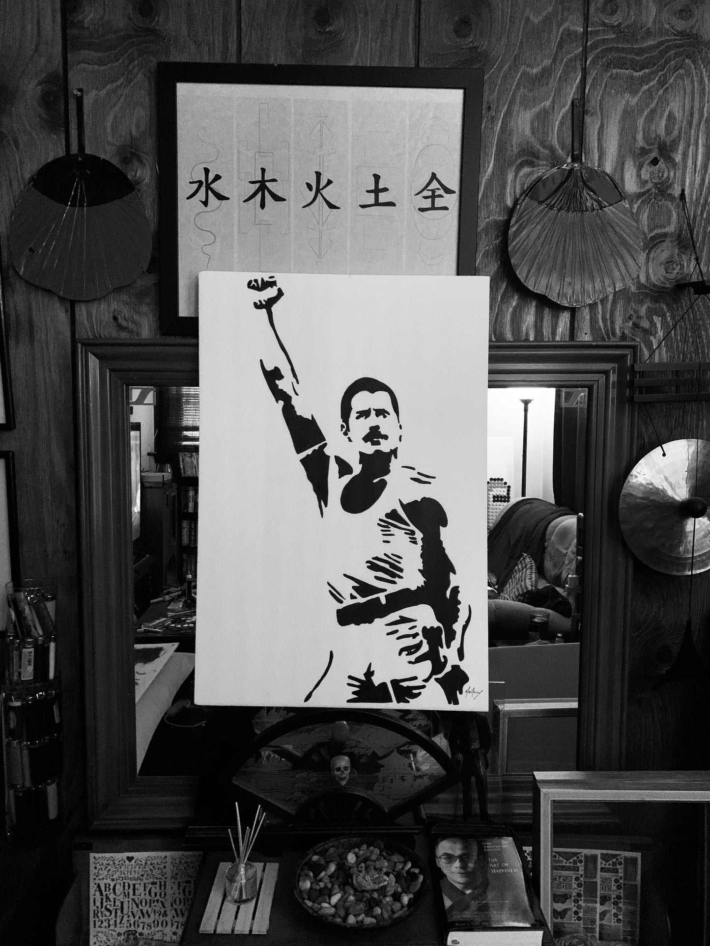 Freddie Mercury painting, 1 of 1