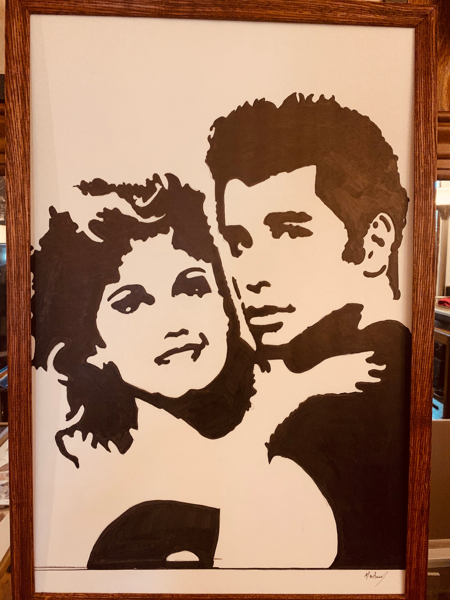 The Motion Picture “Grease” Painting. 1 of 1