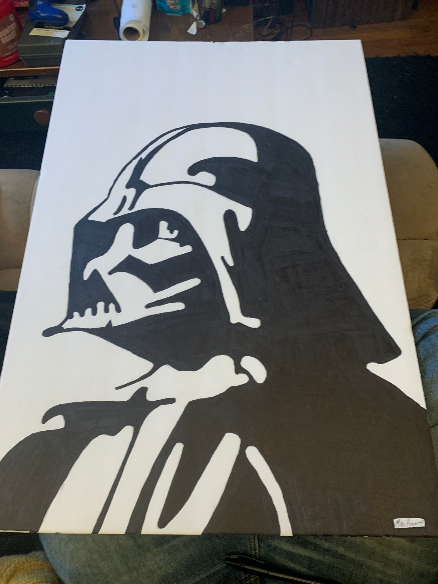 Darth Vader Painting.  1 of 1