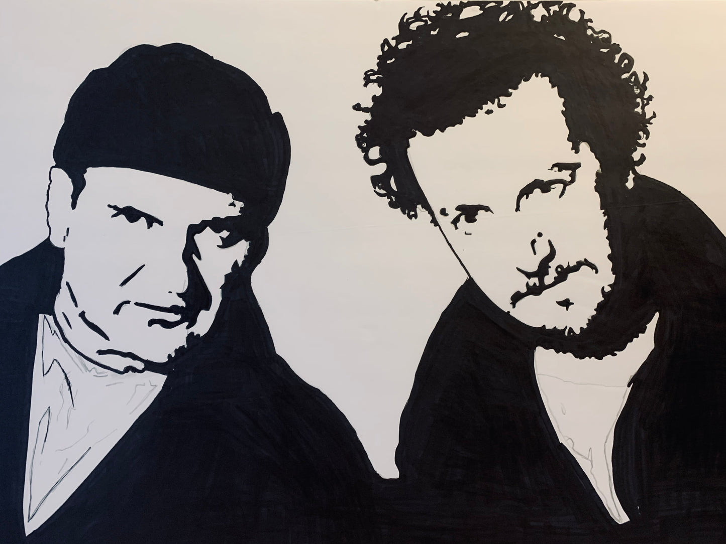 The Wet Bandits from Home Alone painting. 1 of 1