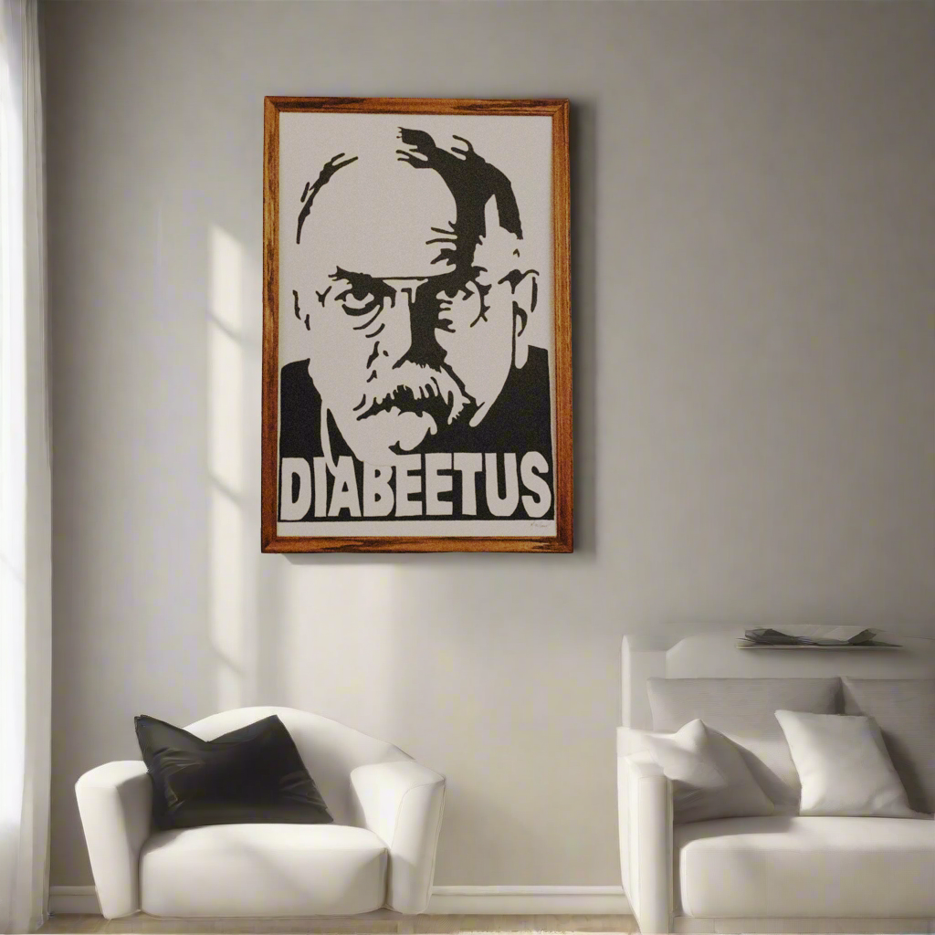 Diabeetus  Painting. 1 of 1