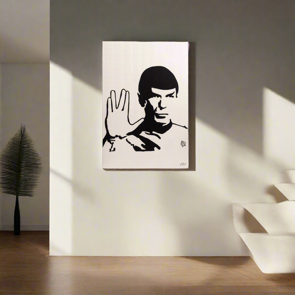 Spock,  Star Trek Painting 1 of 1