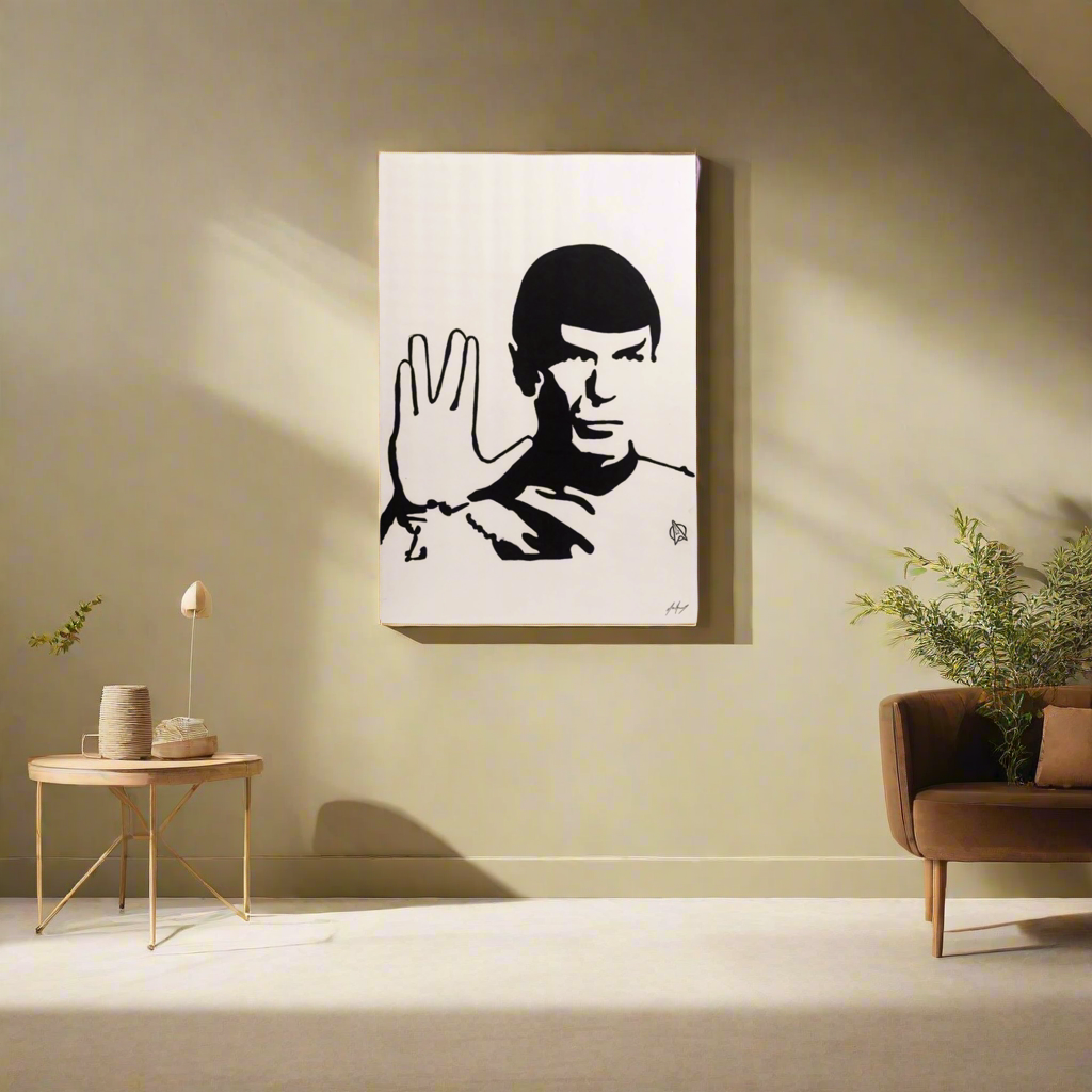 Spock,  Star Trek Painting 1 of 1