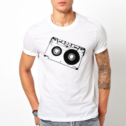 Classic Cassette Tape graphic T-shirt