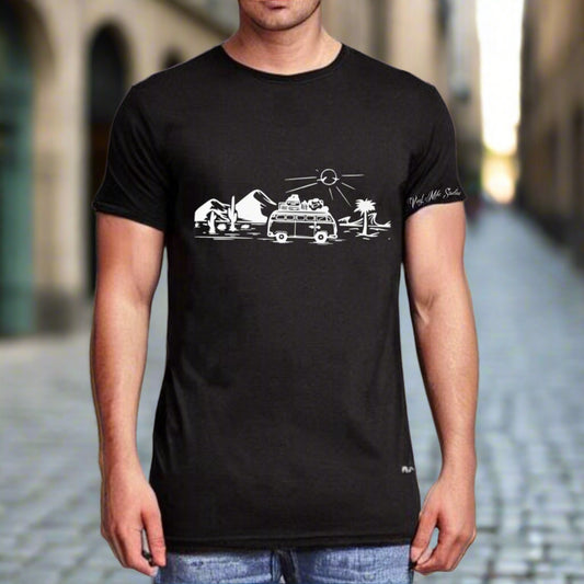 Road Trip Graphic T-shirt Design