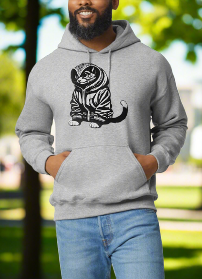 Assassin Kitty graphic design hoodie