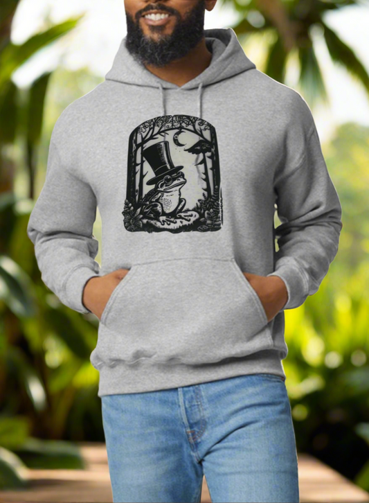 Pendleton the Frog Graphic Hoodie Design