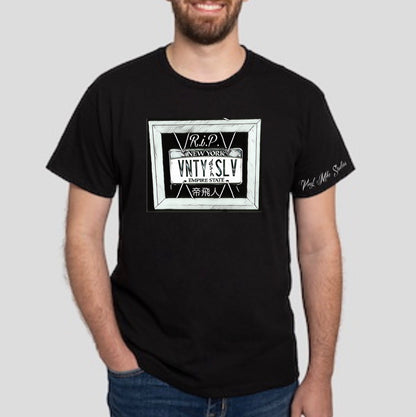 David Holloway Commemorative "Vanity-Slave License Plate" Graphic