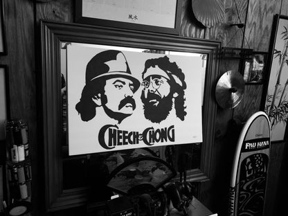 Cheech and Chong icon painting 1 of 1